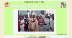 Desktop Screenshot of anglicandioceseofaba.org